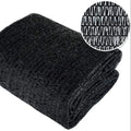 6.5 ft. x 20 ft. 50% Sunblock Shade Cloth Cover with Clips for Plants in Black