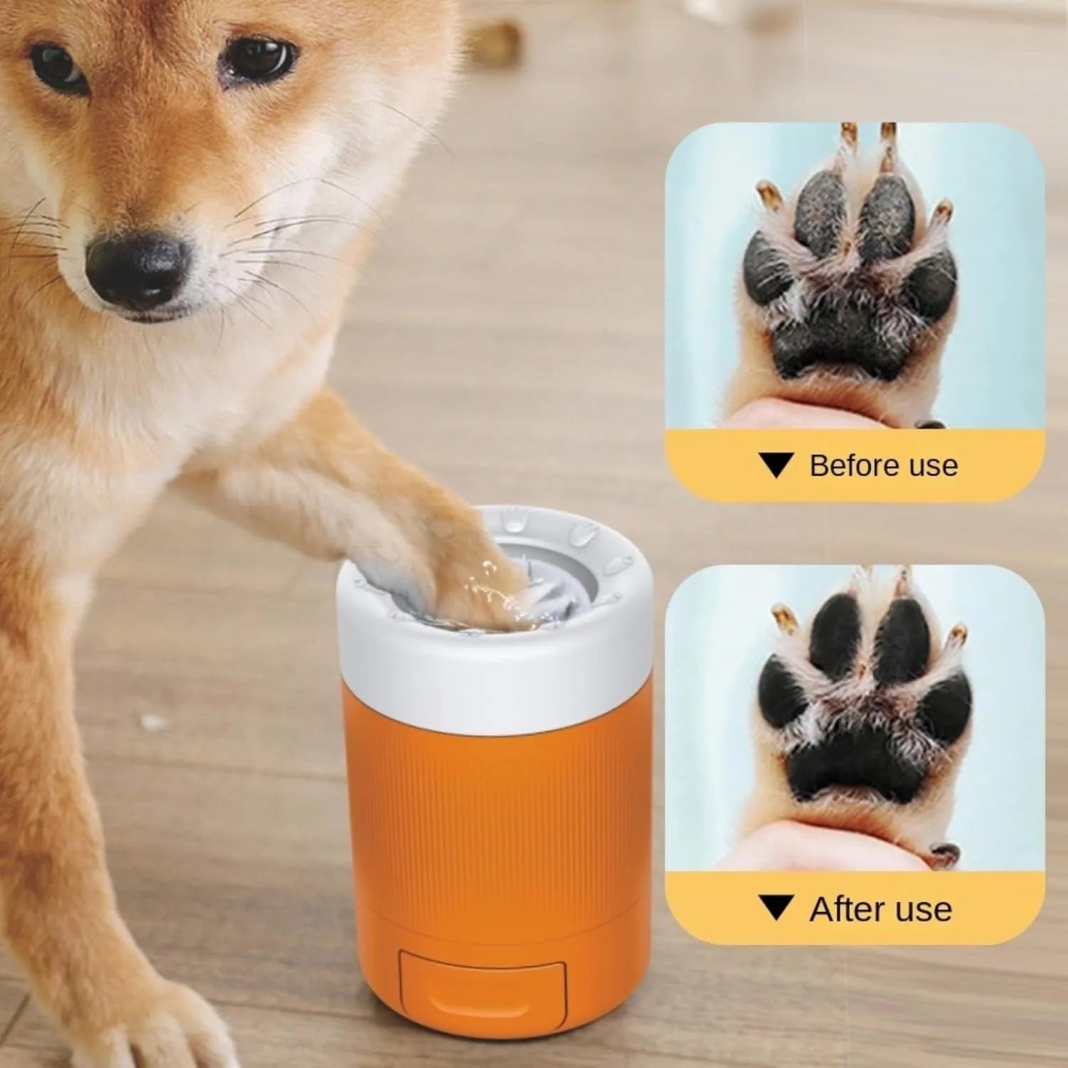 Dog Paw Cleaner Cup Portable Pet Foot Washer