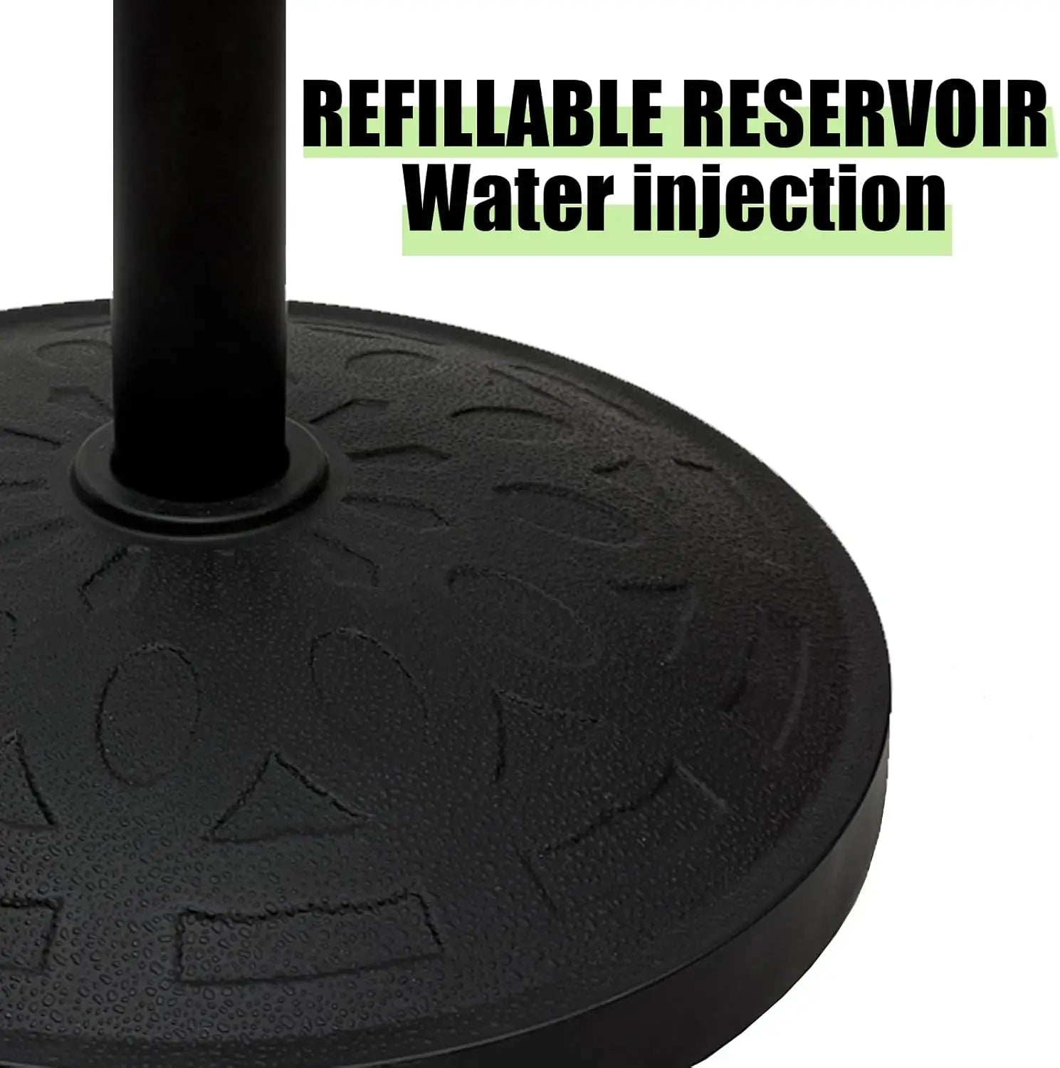 Durable Fillable Umbrella Base for Patio Table  for Outdoor Umbrellas