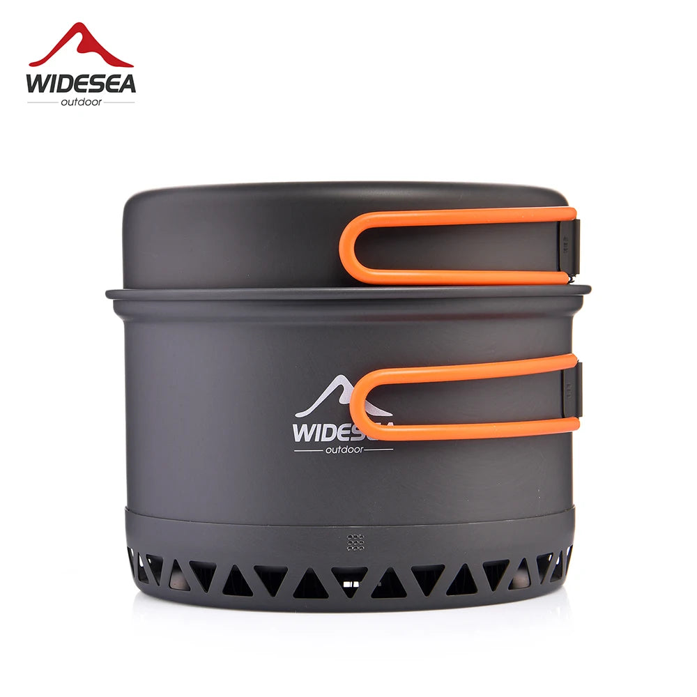 Wide Sea Camping 1.3L 2.3L Cookware Outdoor Cooking Set