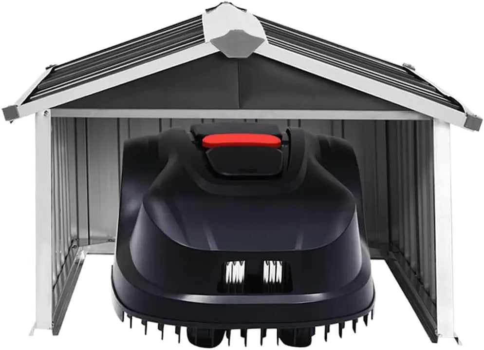 Garden Robot Lawnmower Shed Galvanized Steel