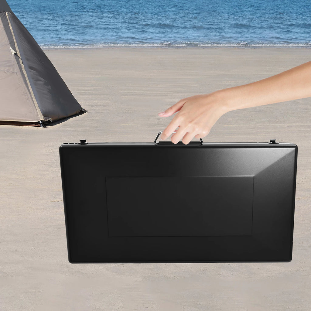 Portable Camping Stove with Griddle 3 Burner Propane Gas