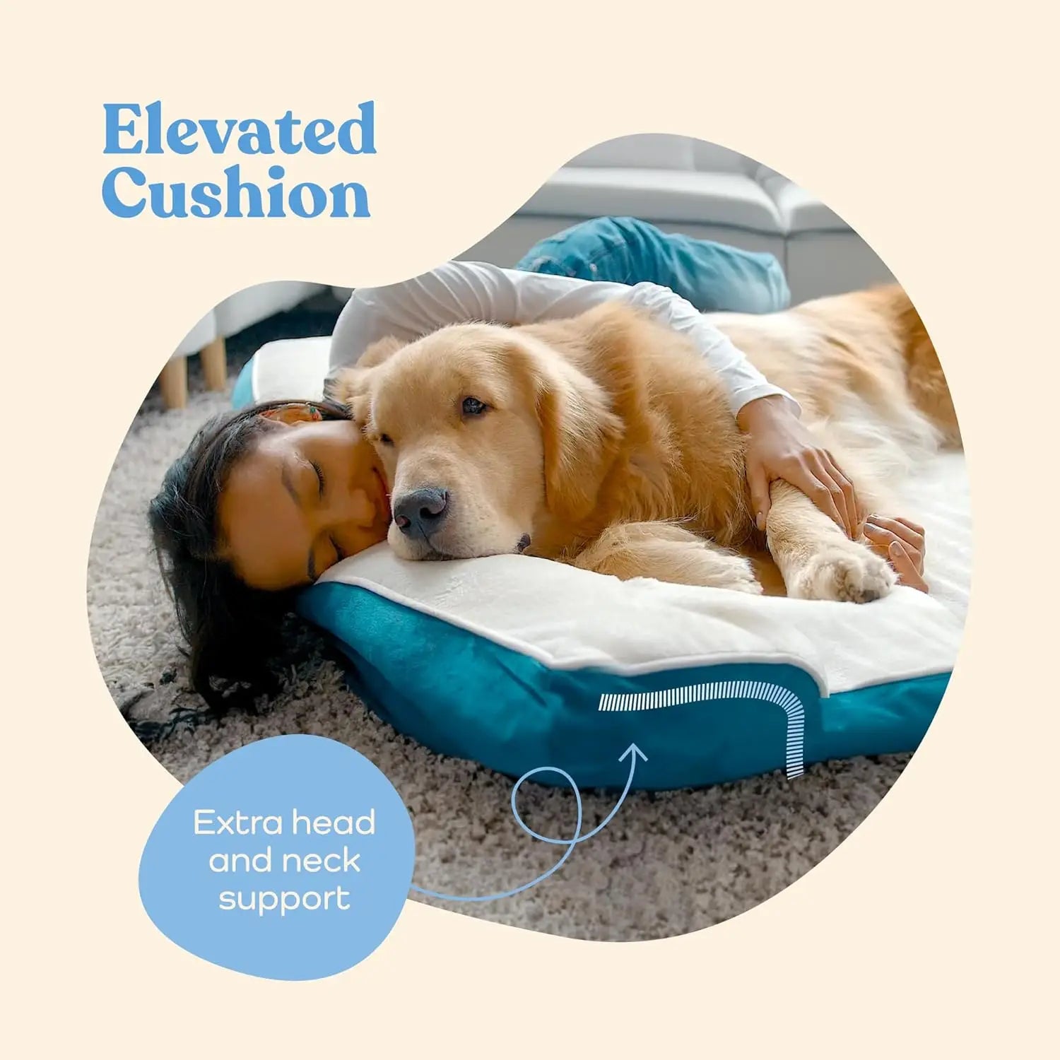 Orthopedic Dog Bed for Medium Dogs - Ultra Comfortable