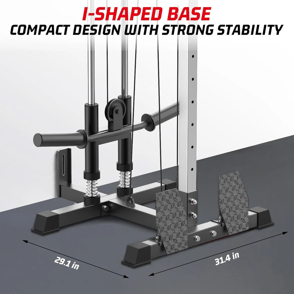 Wall Mount Cable Machine LAT Pulldown with 20-Position