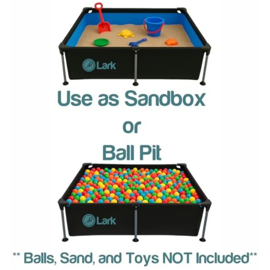 6' ft x 4' ft x 16.5 inches Above Ground Metal Frame Pool Puncture-Resistant