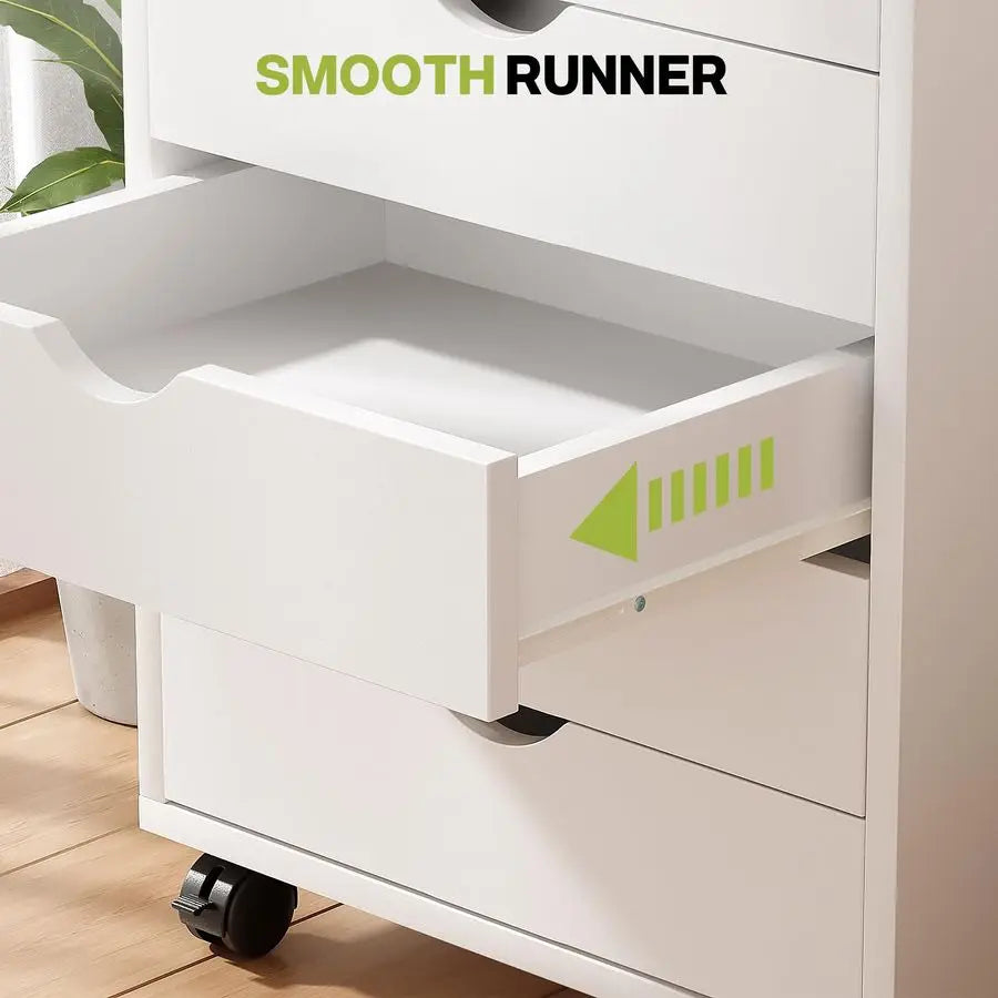 Drawer Mobile File Cabinet Under Desk Storage