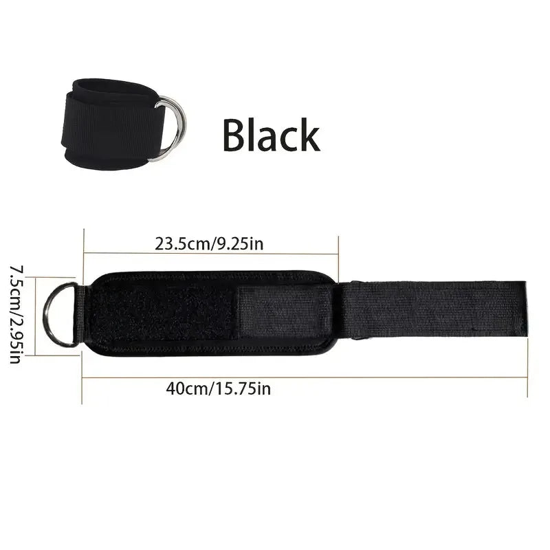 Adjustable Ankle Cuffs - Leg Workout Straps for Glute & Thigh
