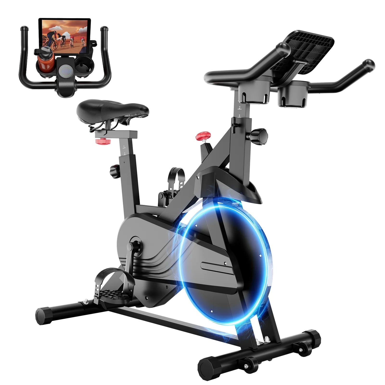 Exercise Bike, 32-Level Magnetic Resistance Stationary Bike