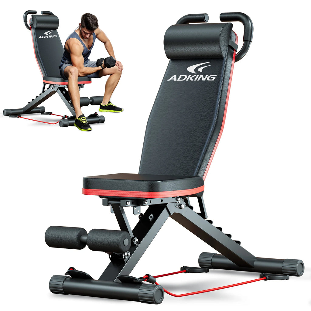 Weight Bench Foldable 14-in-1 Dumbbell Bench 1000lbs
