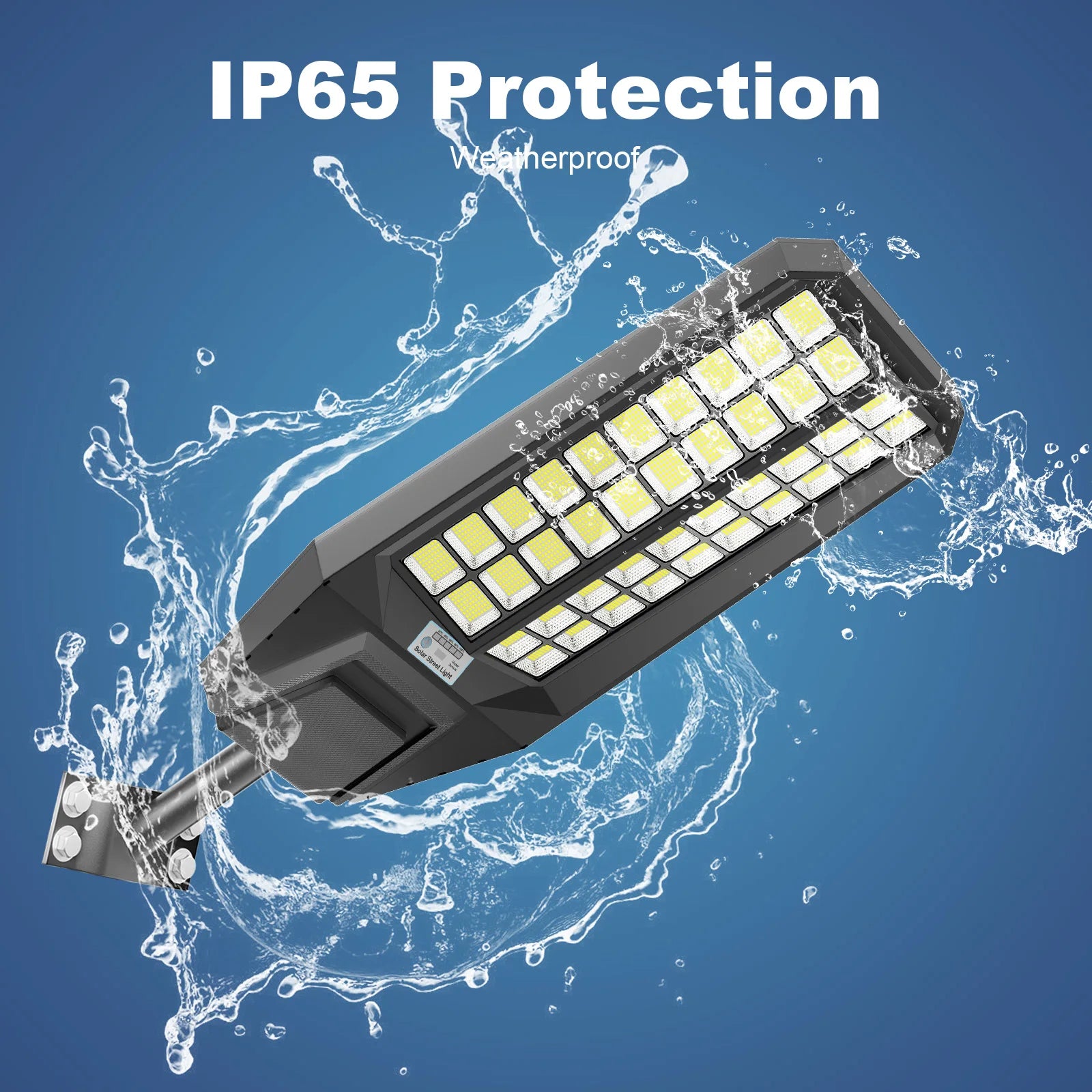 Outdoor solar light 8000W LED waterproof motion sensor street light