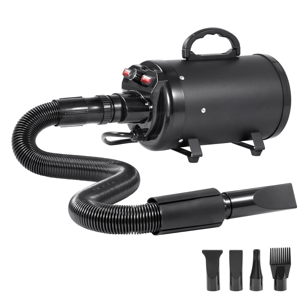 2000W/2.7HP Dog Blow Dryer Adjustable Speed Temperature Control