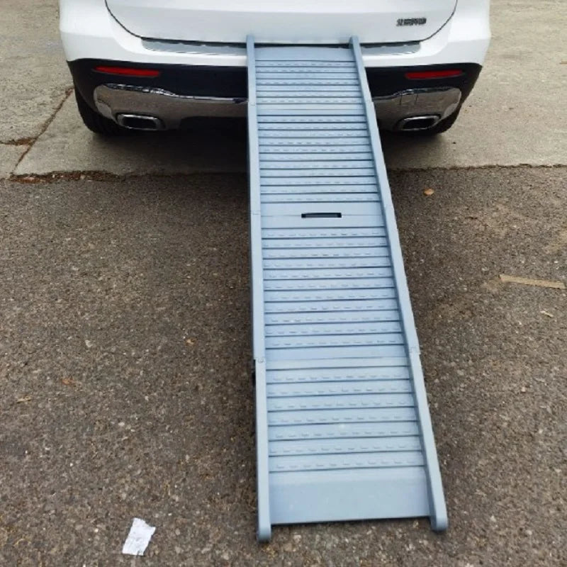 Folding Portable Pet Stair Ramp Non-Slip Rug Surface
