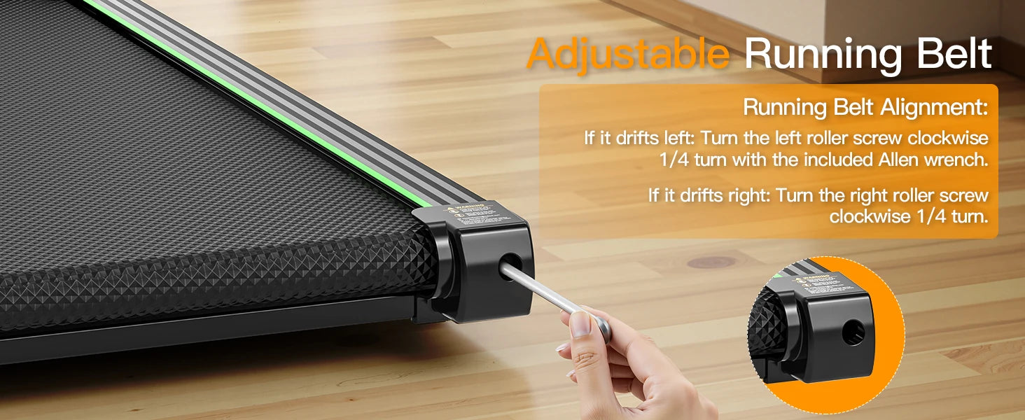 Walking Pad with 12% Auto Incline, 2.5HP Quiet Treadmill