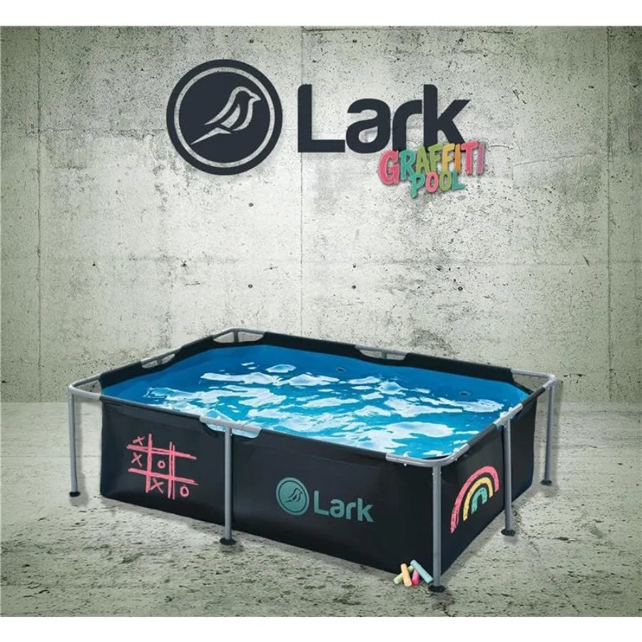 6' ft x 4' ft x 16.5 inches Above Ground Metal Frame Pool Puncture-Resistant