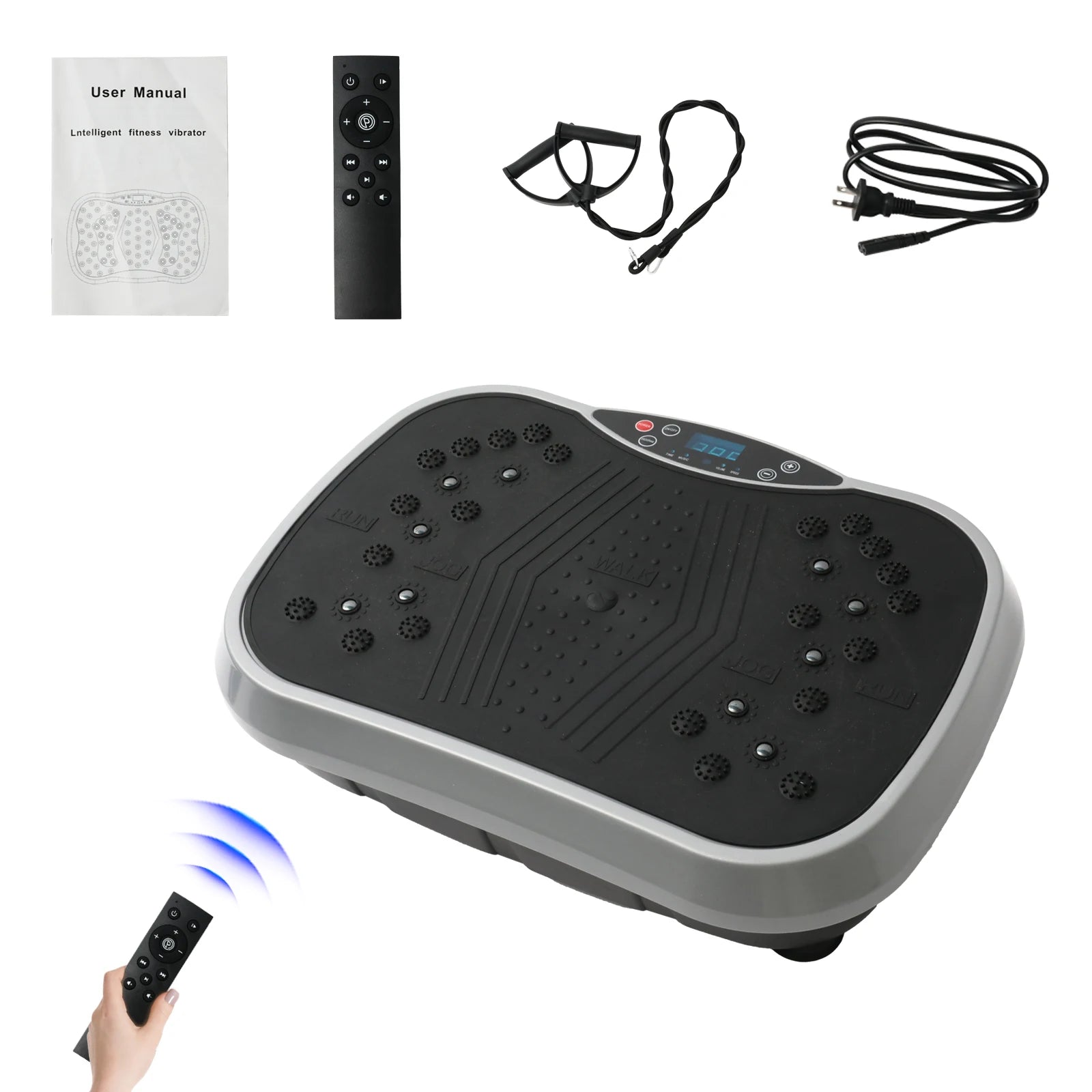Vibration Plate Exercise Machine Fat-Burning Home Fitness