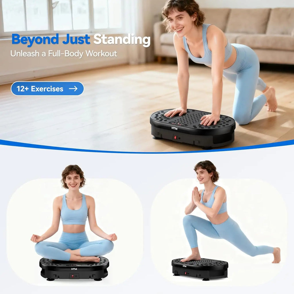 Vibration Plate Shaking Exercise Trainer 120 Speed
