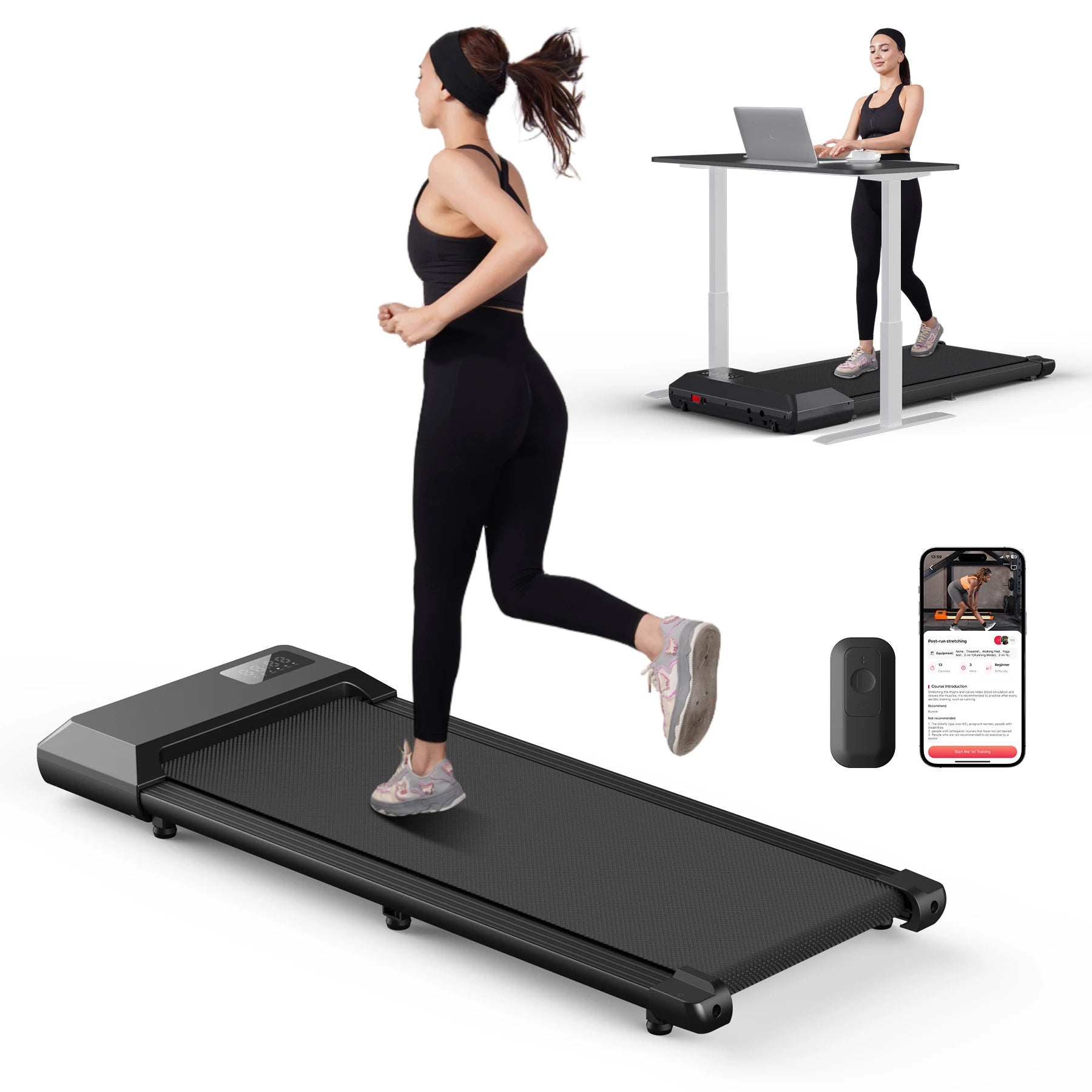 Smart Under Desk Treadmill for Home Office