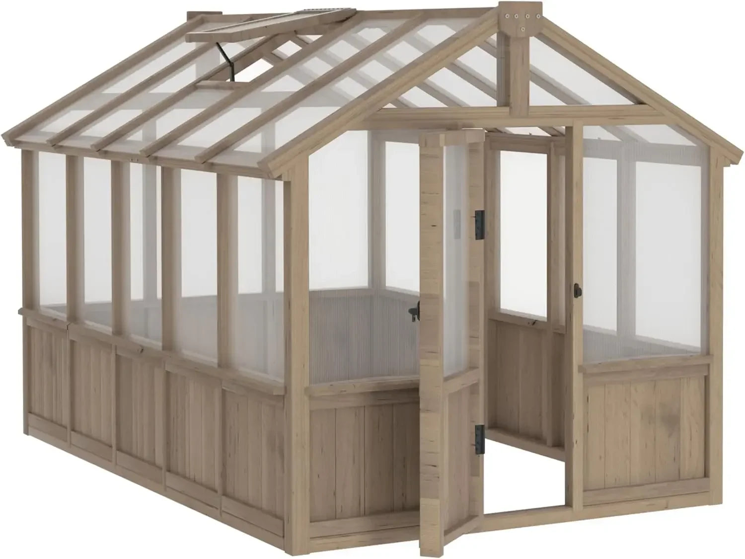 6x10 FT Green House for Outdoor with Lockable Door