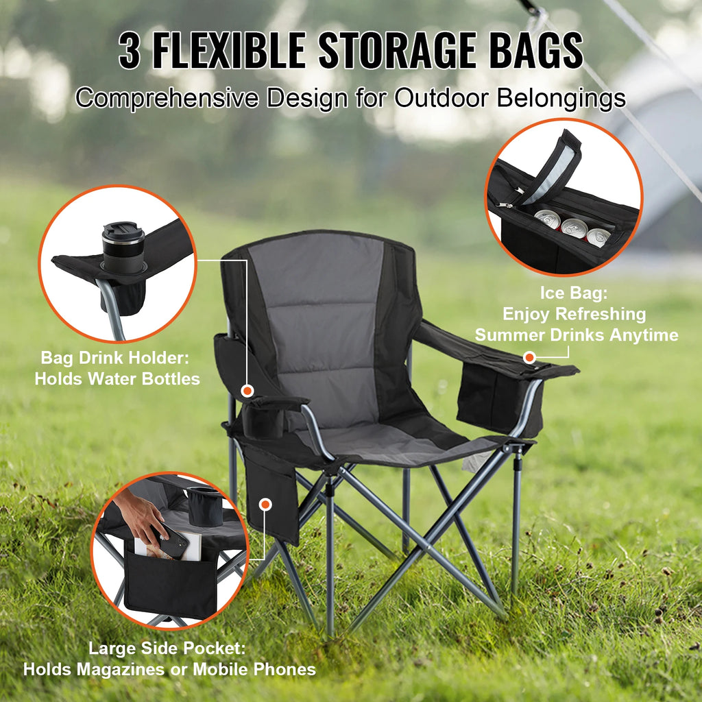 SucceBuy  Camping Folding Chair for Adults And Picnics