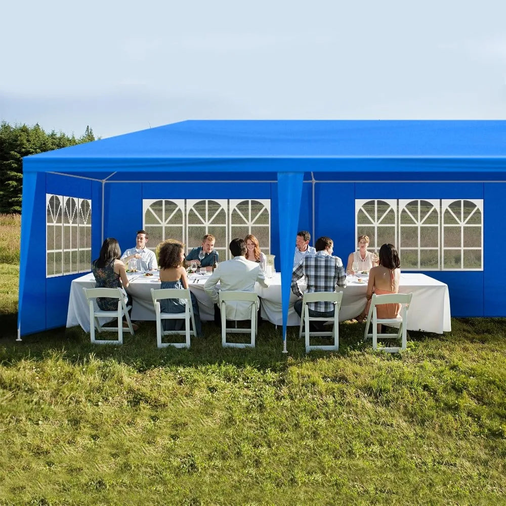 10x 30ft Party Tent with 8 Removable Sidewalls and 2 Doors