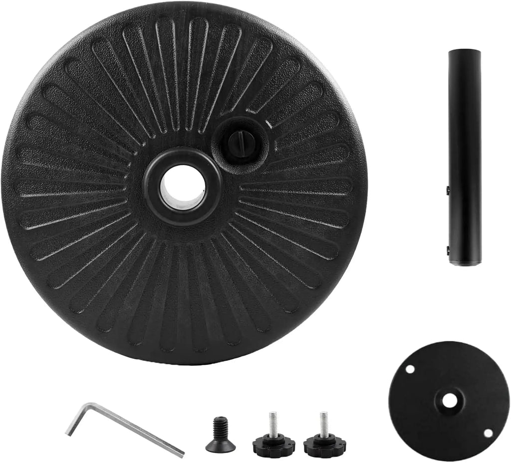 Outdoor Furniture Weighted Base Anti-Wind Sand/Water Fillable