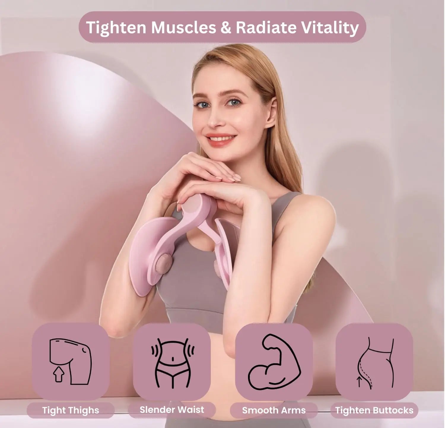 Thigh Master for Women, Inner Thigh & Hip Trainer