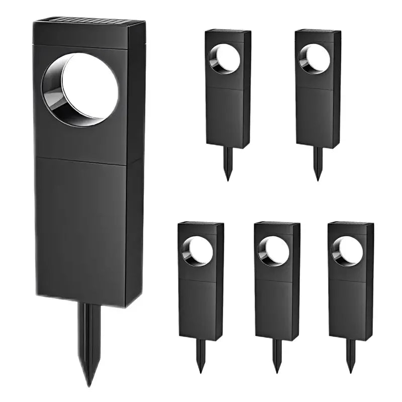 4/6 Pack Super Bright Solar LED Pathway Lights