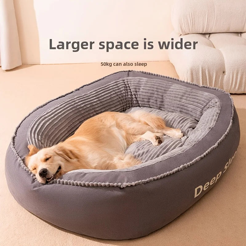 Pet Bed Comfortable Donut Round