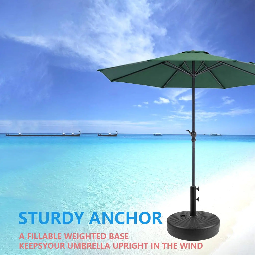 Outdoor Furniture Weighted Base Anti-Wind Sand/Water Fillable