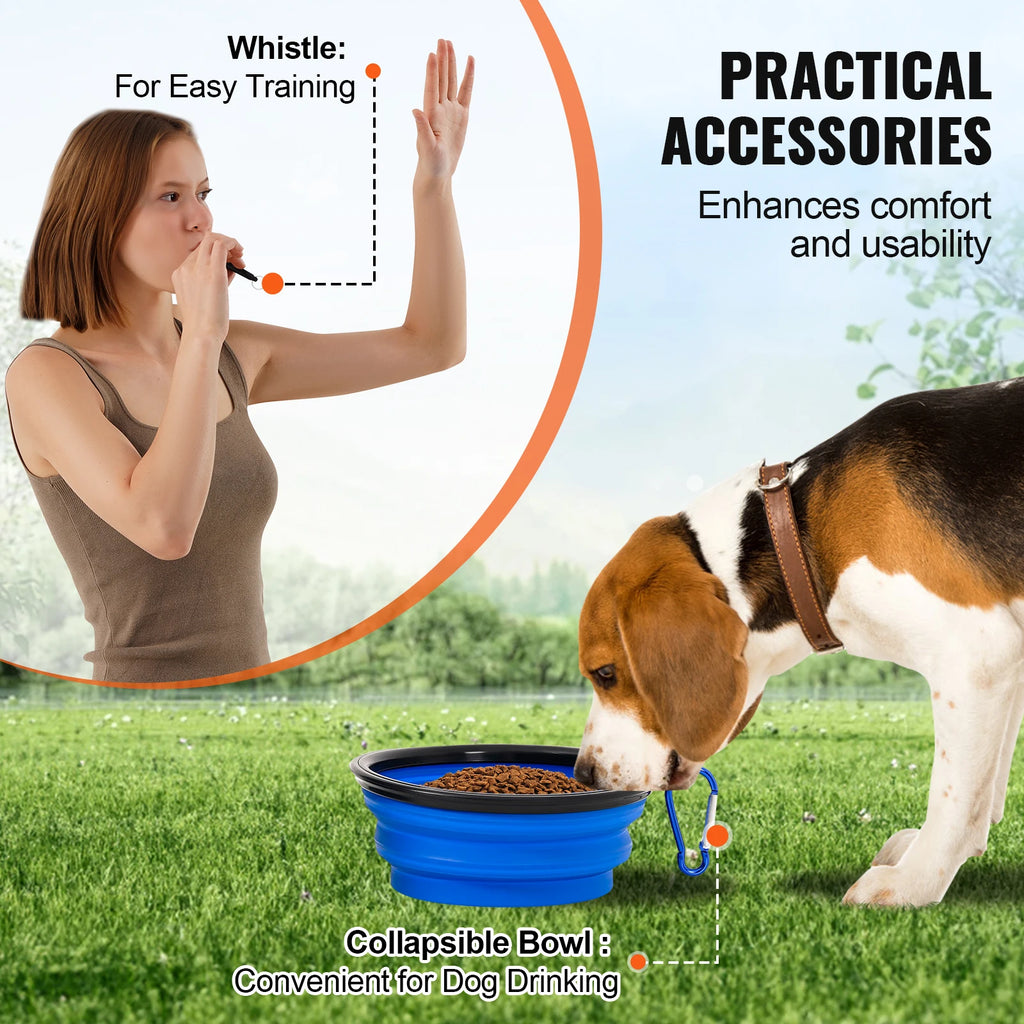 Dog Agility Training Equipment 4 PCS Set with Adjustable High