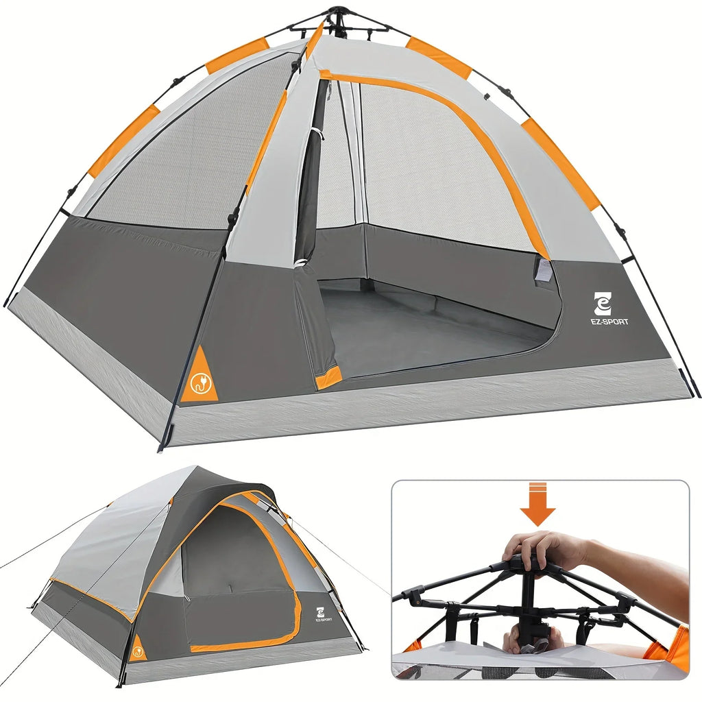 4 Persons Pop Up Camping Tent Instant Easy Set Up