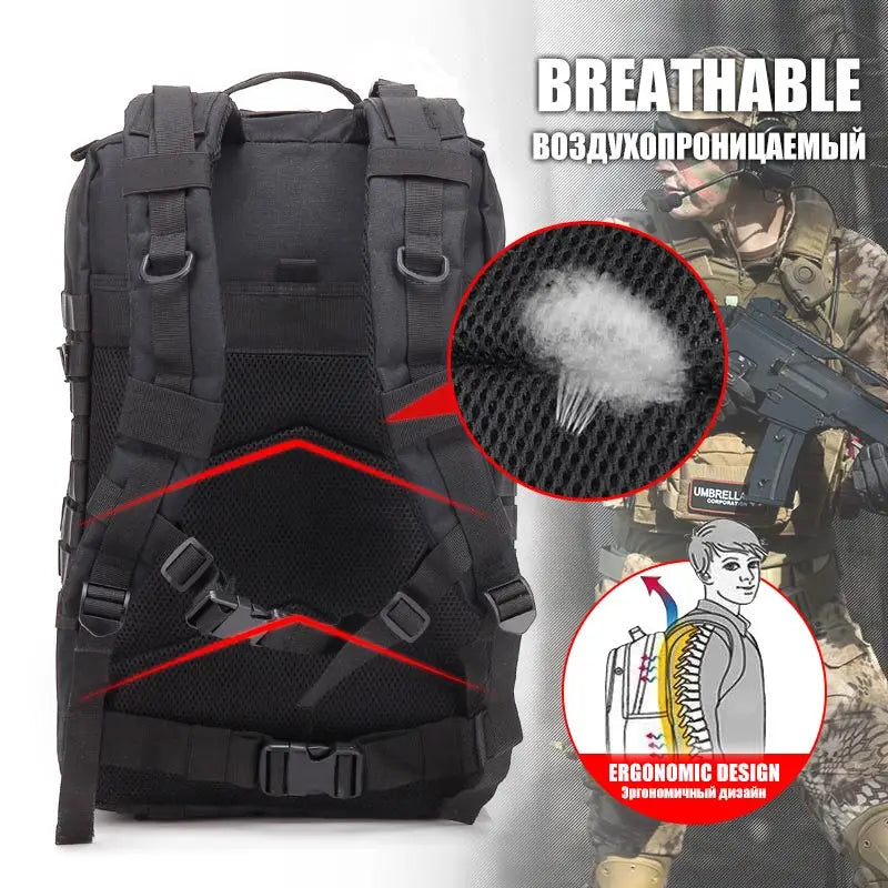 Outdoor Waterproof Tactical Backpack