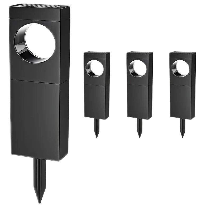 4/6 Pack Super Bright Solar LED Pathway Lights
