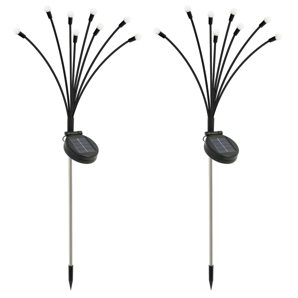 8-Head Solar Firefly Lights For Outdoor Decorative Garden