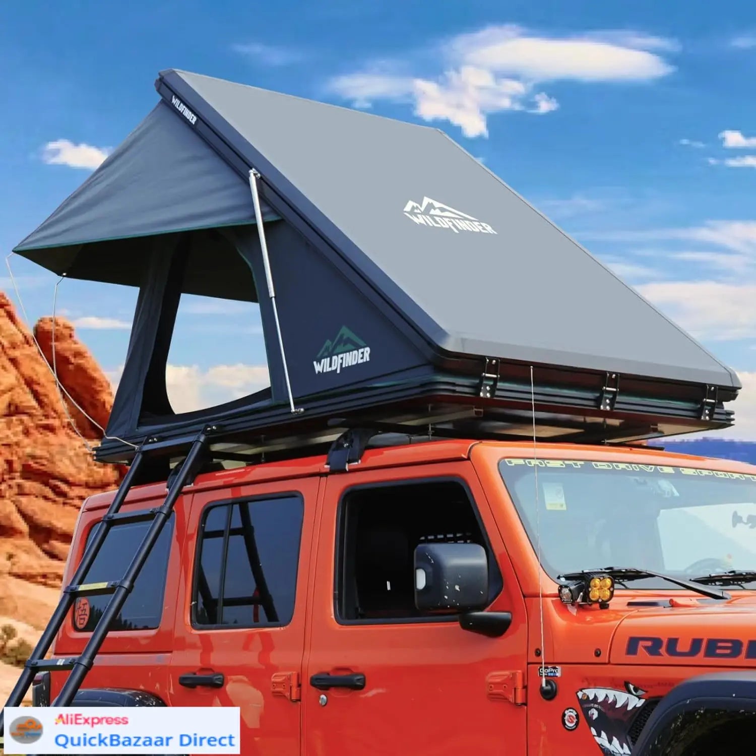 Modern Camping Car Tent Hard Shell for Jeep SUV
