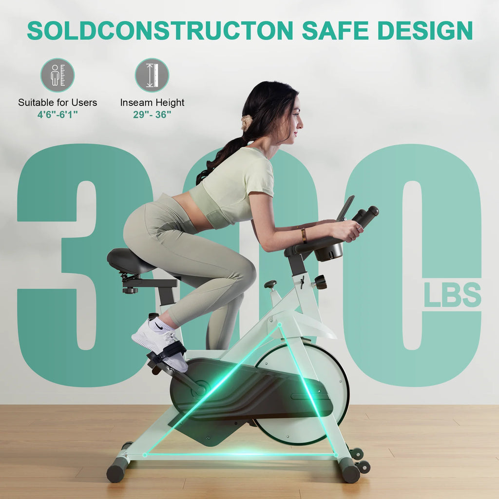 Exercise Bike, 32-Level Magnetic Resistance Stationary Bike