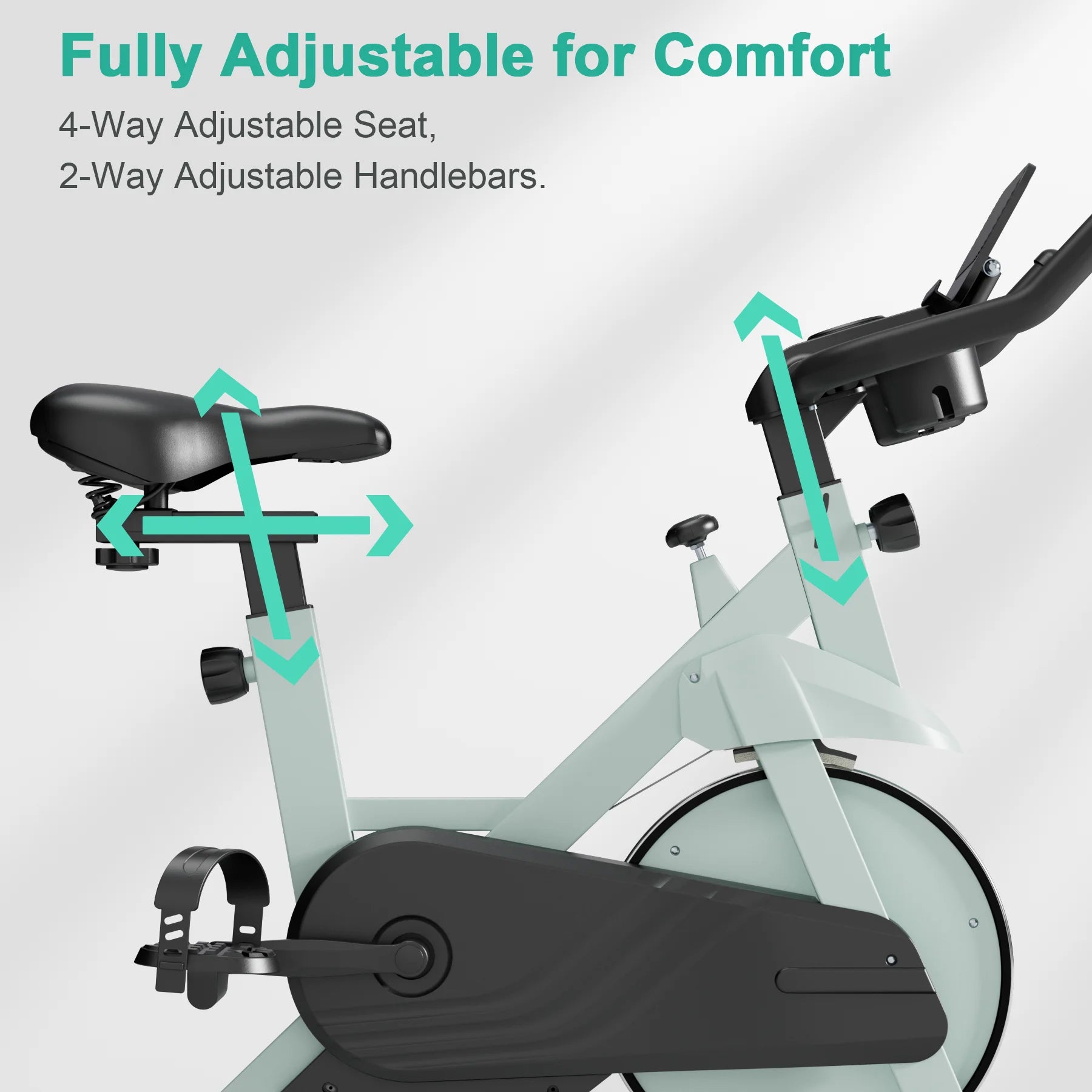 Exercise Bike, 32-Level Magnetic Resistance Stationary Bike