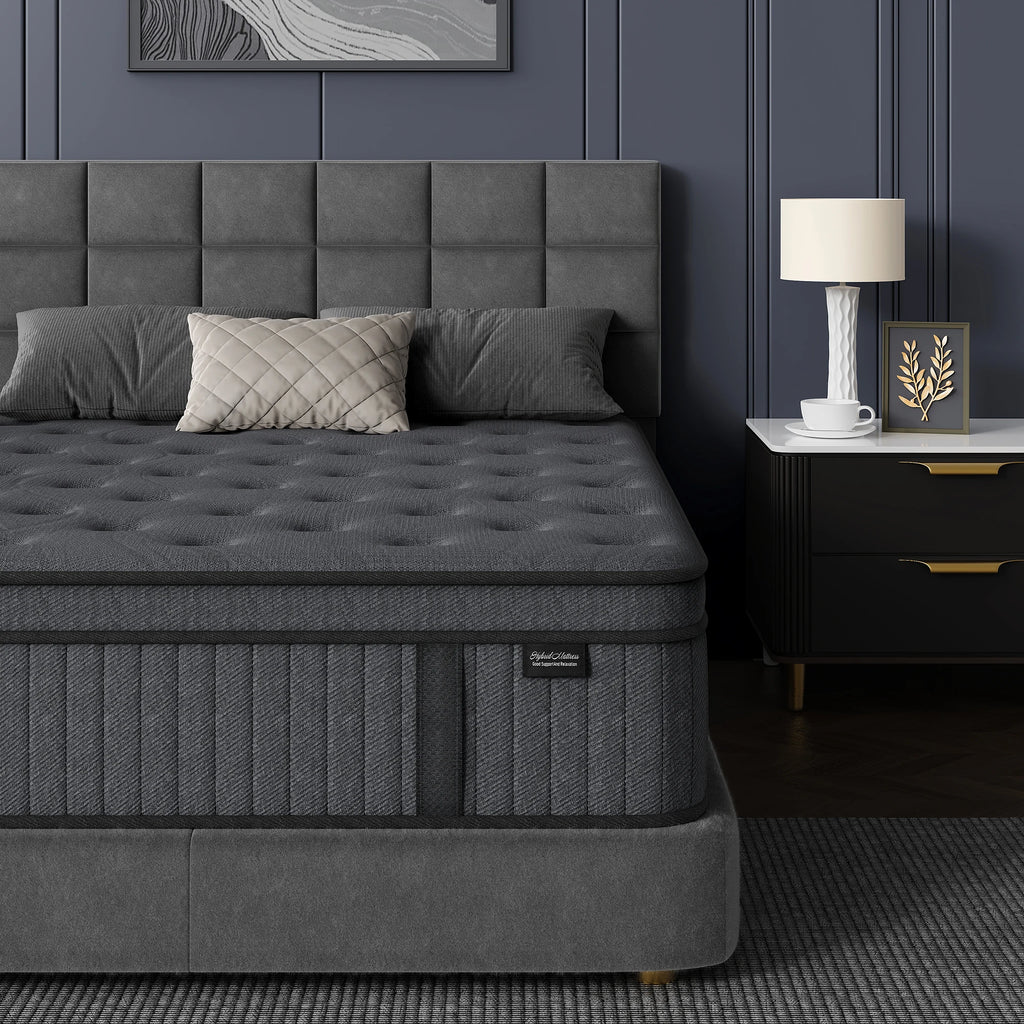 Full Mattress, 12 Inch Hybrid Mattress with Excellent Support