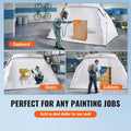 Portable Paint Booth Shelter Foldable Spray Painting Tent