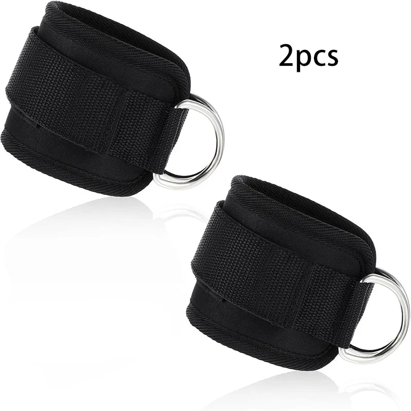 Adjustable Ankle Cuffs - Leg Workout Straps for Glute & Thigh
