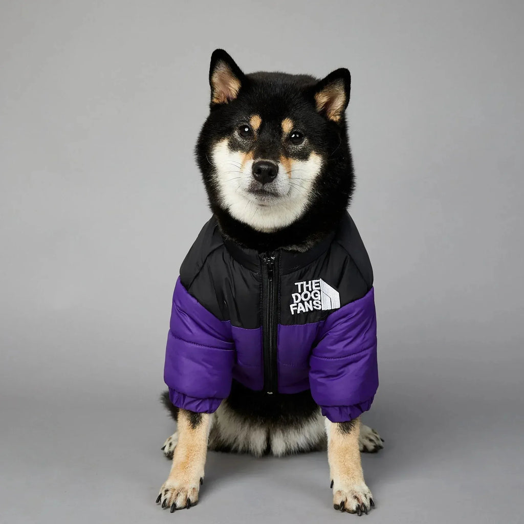 Dog Winter Warm Thick Down Jacket for Small & Medium Dogs