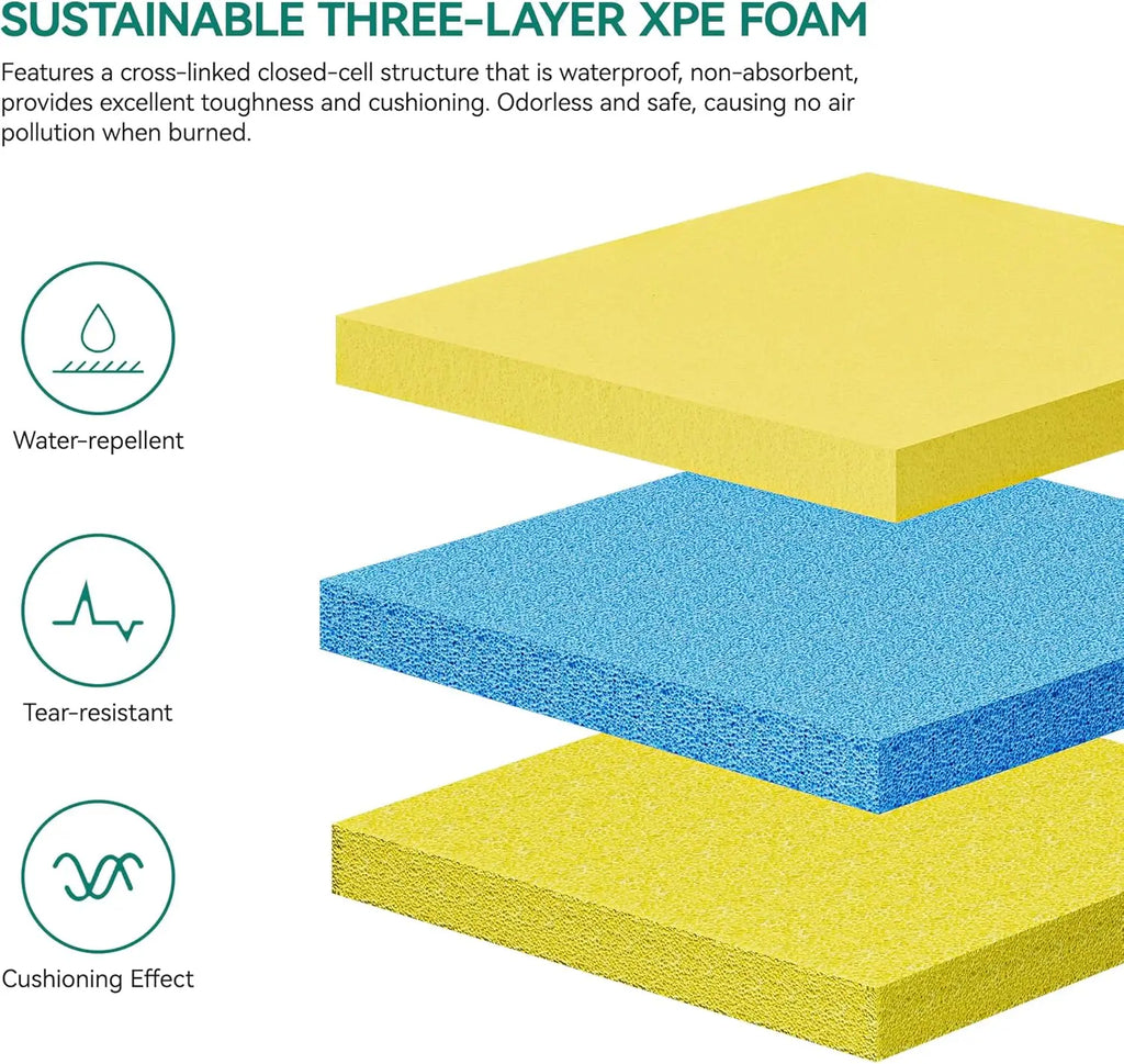 9'/12' Lily Pad Floating Mat for Lake and Pool