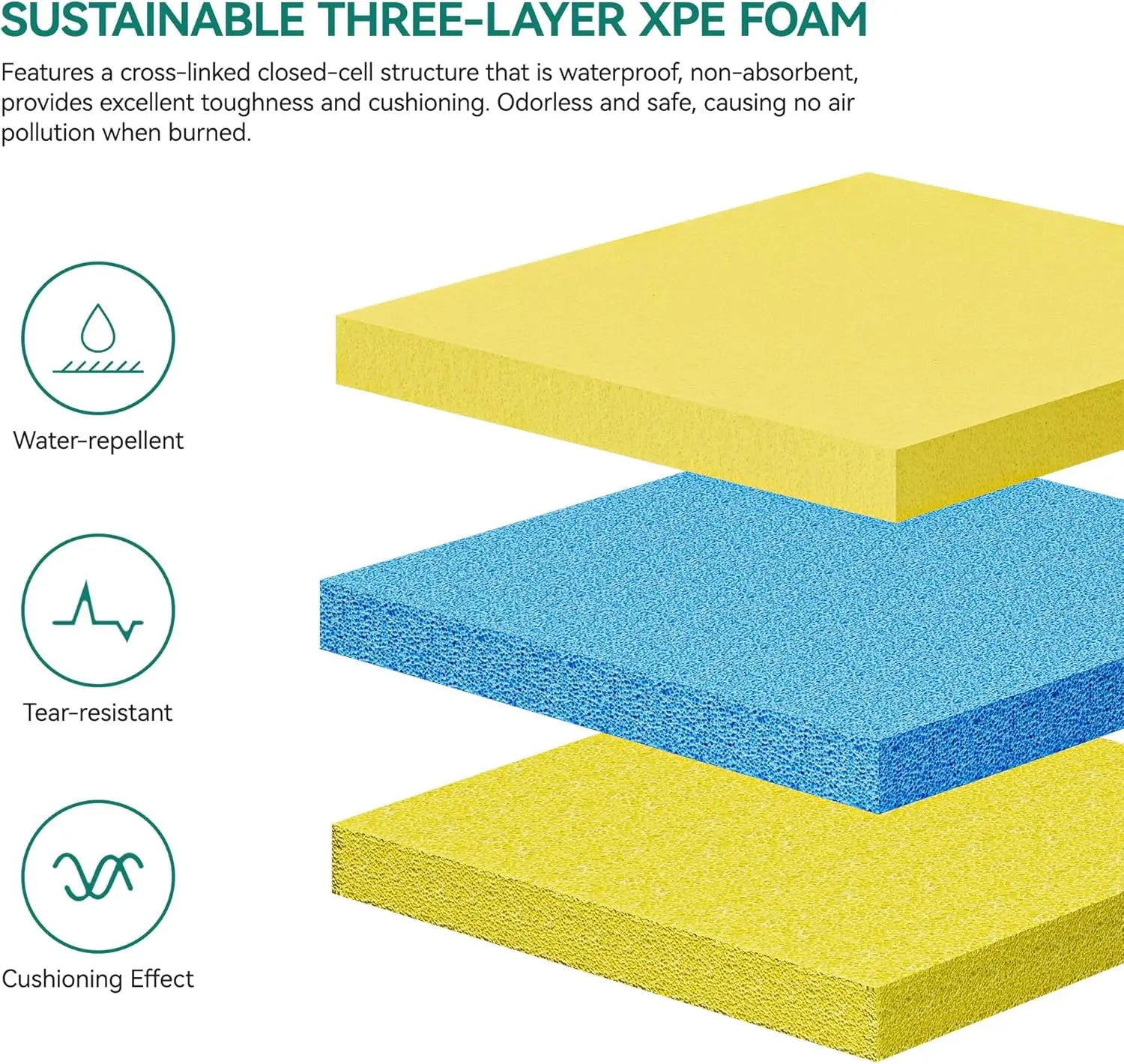 9'/12' Lily Pad Floating Mat for Lake and Pool