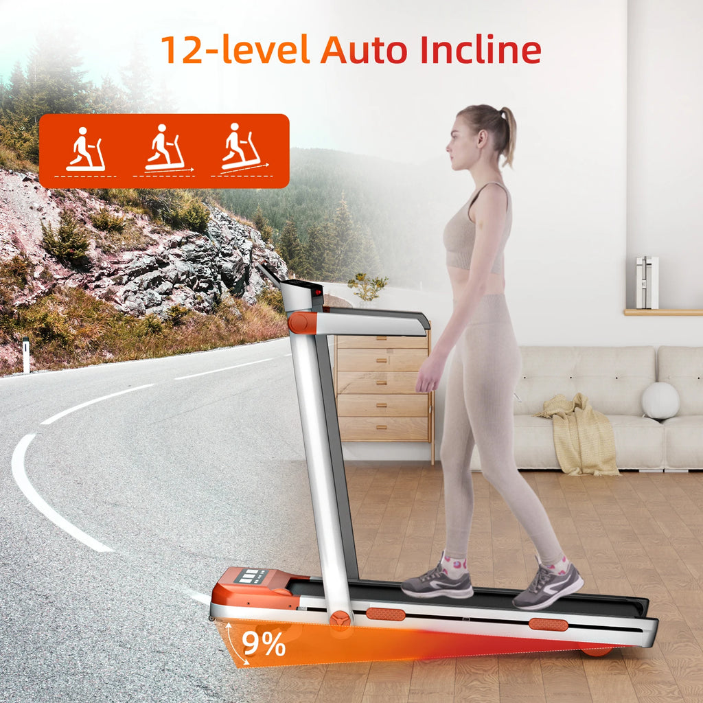 Treadmill for Home 3.0 HP Treadmills 9% Incline Smart App