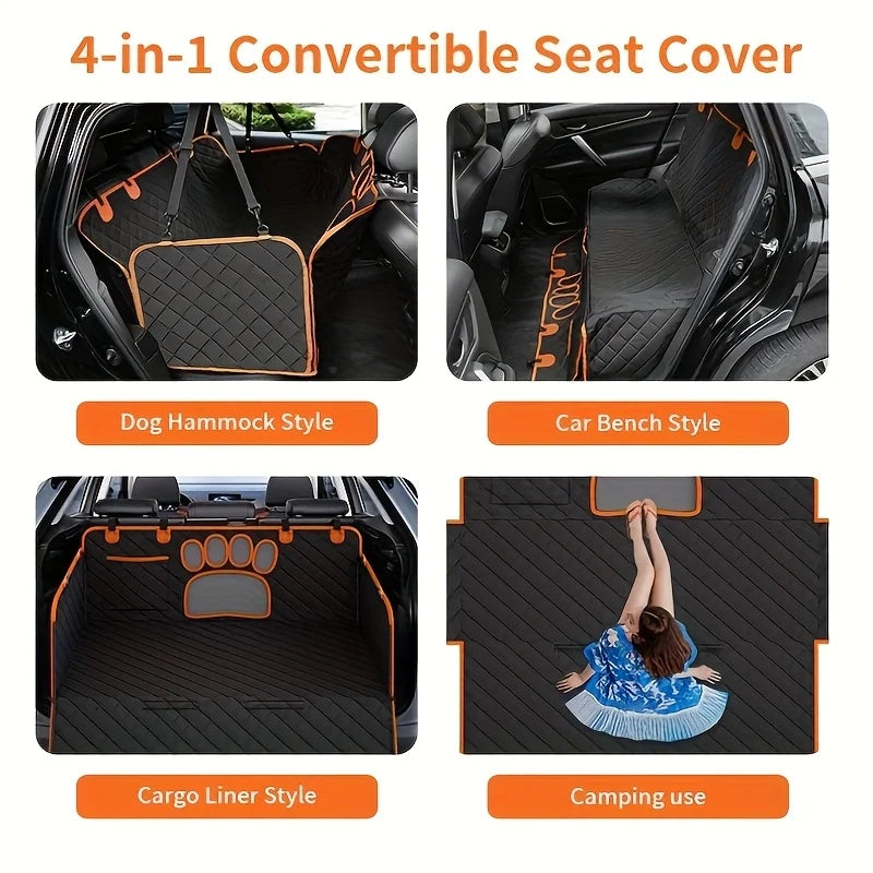 Dog Seat Cover Heavy Duty Scratch Resistant