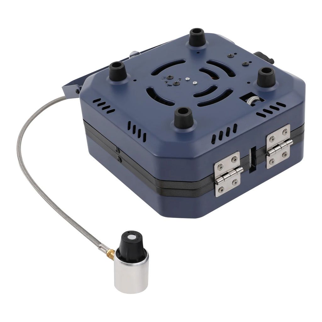 Camping Stove with Grill Pan Foldable With 2-Burners