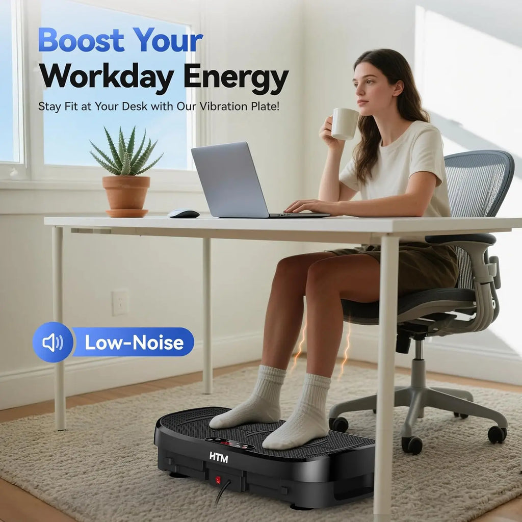 Vibration Plate Fitness Multi-Function Vibration Trainer 330lbs