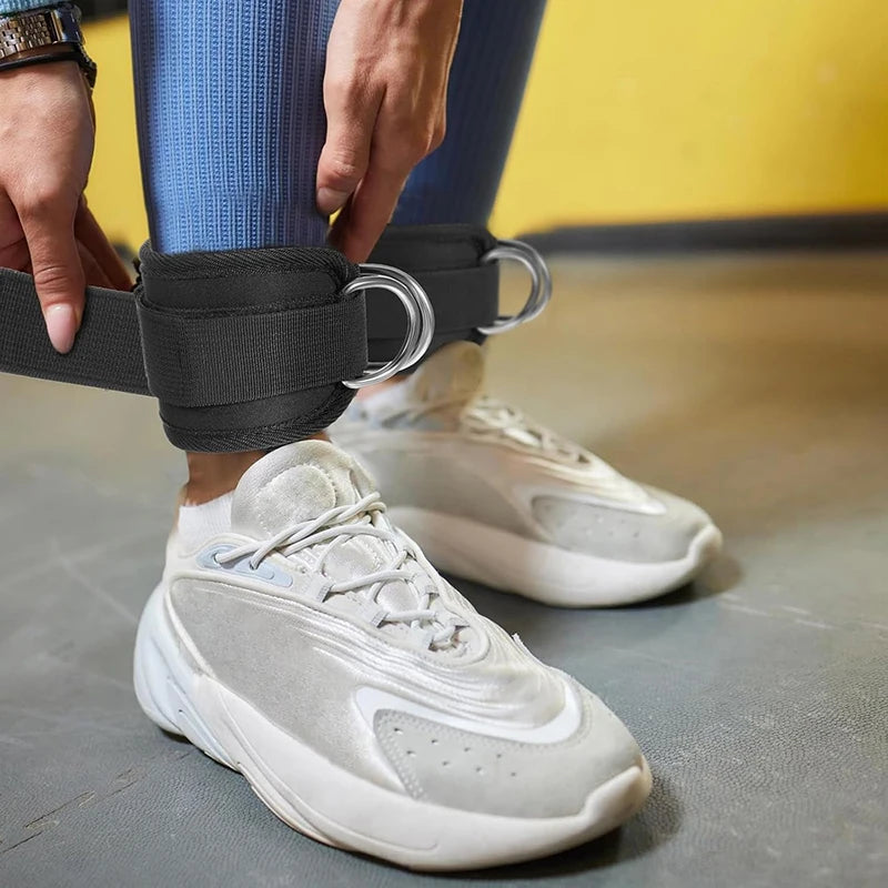Adjustable Ankle Cuffs - Leg Workout Straps for Glute & Thigh