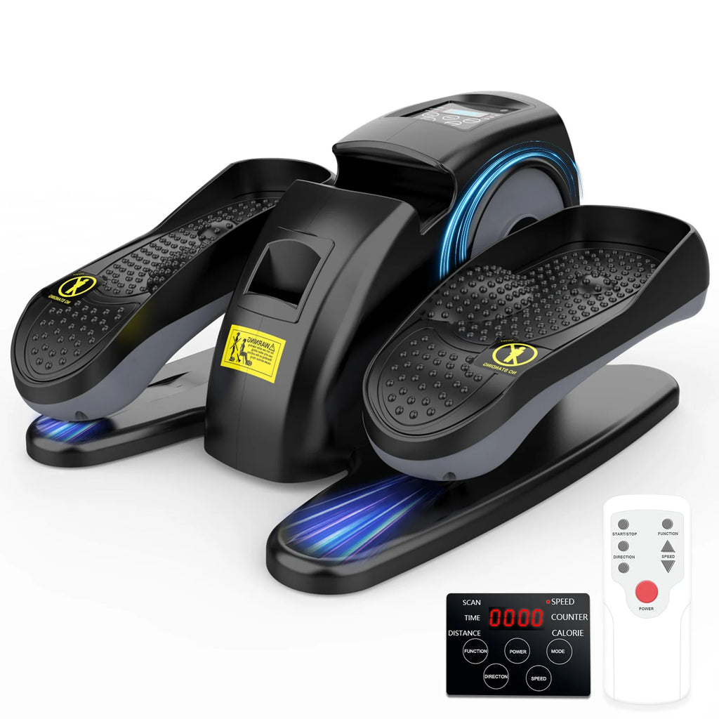 Under-Desk Elliptical Machine Portable Pre-Installed