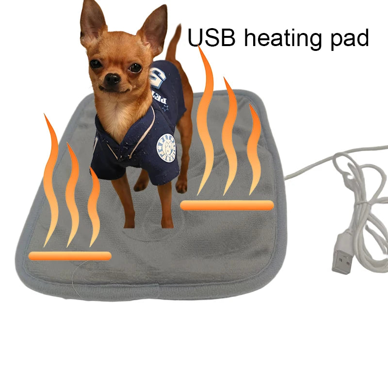 Winter Pet Heating Blanket For Dogs & Cats